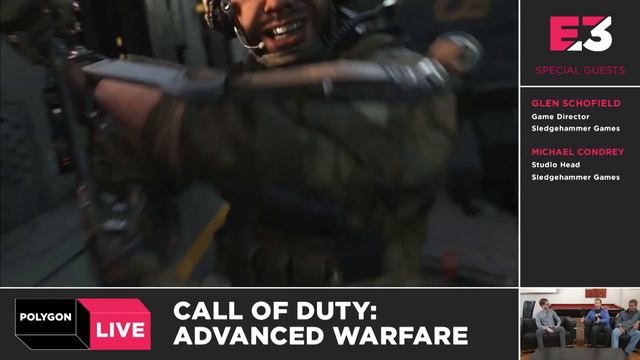 Call of Duty: Advanced Warfare gameplay video and interview - E3 2014 смотреть онлайн