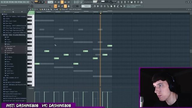КАК СДЕЛАТЬ АТМОСФЕРНЫЙ БИТ В FL STUDIO - МЕЛОДИЧНЫЙ БИТ В СТИЛЕ BONES В ФЛ СТУДИО смотреть онлайн