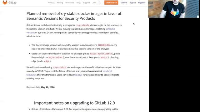 GitLab 13.0 Kickoff - Secure: Static Analysis