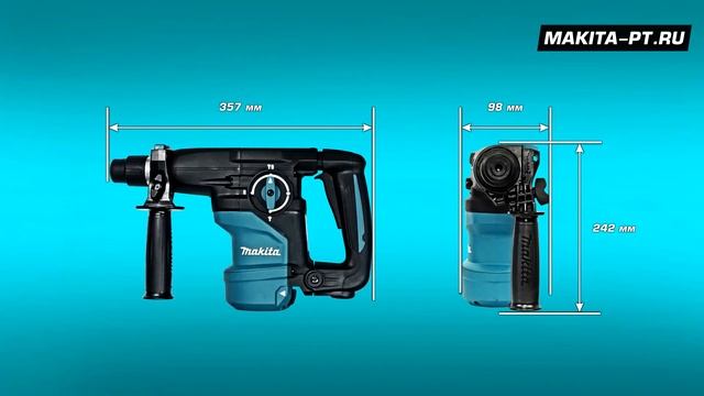 Makita HR3001C/HR3011FC Легкий трехрежимный перфоратор SDS-Plus с силой удара 3.9 Дж | НОВИНКА 202 смотреть онлайн
