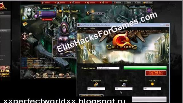 Call of Gods MMORPG, баги, читы, взлом, секреты смотреть онлайн