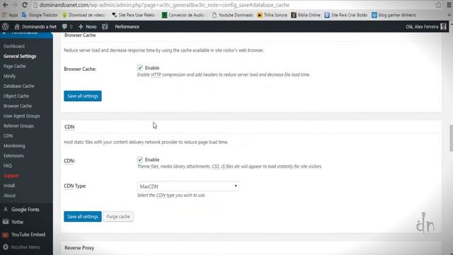 ?Ⓦ Como configurar o plugin W3 TOTAL CACHE // ➥ @DominandoaNet смотреть онлайн