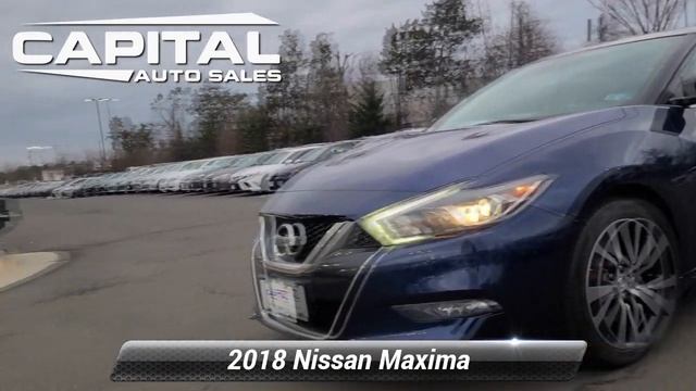 Used 2018 Nissan Maxima 3.5 SL, Chantilly, VA CA1719 смотреть онлайн