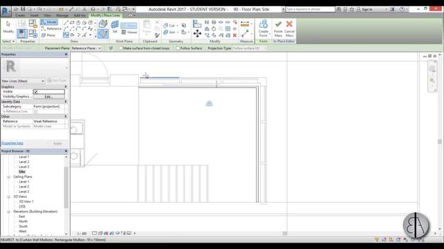 Curtains in Revit Tutorial смотреть онлайн