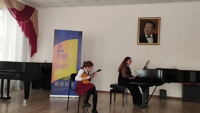 Хатылева Кира 10 лет ДМШ 1 имени Н. Сабитова г Уфа Республика Башкортостан смотреть онлайн