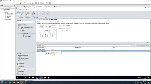 Part 7 - How to Restore VMWare vCenter Virtual Machine by using SCDPM 2019 or Azure Backup Server смотреть онлайн