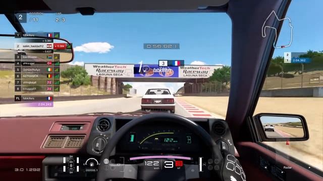 Gran Turismo™SPORT Daily Race A - WeatherTech Laguna Seca - N100 - Toyota Sprinter Trueno смотреть онлайн