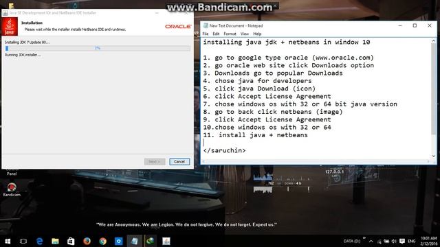How to install java in window 10 Part 2 смотреть онлайн