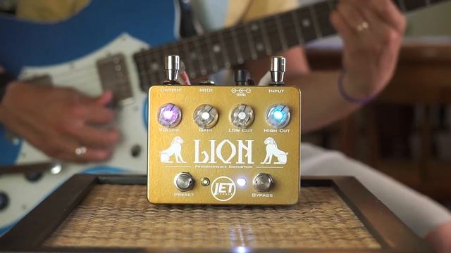 JET Pedals - Lion Distortion Official Demo Video смотреть онлайн
