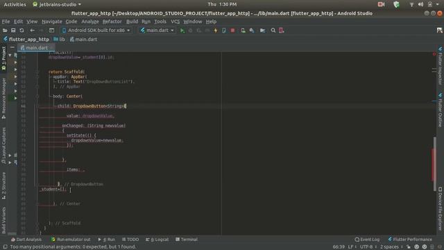 DropDownButton Using JSON Data - Flutter Tutorial смотреть онлайн