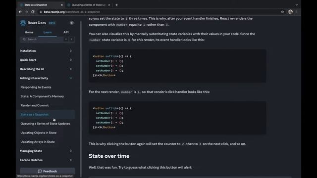 PREVIEW - ReactJS on NextJS 23 - React useState Snapshot คืออะไร ทำไมค่าไม่เปลี่ยน? смотреть онлайн