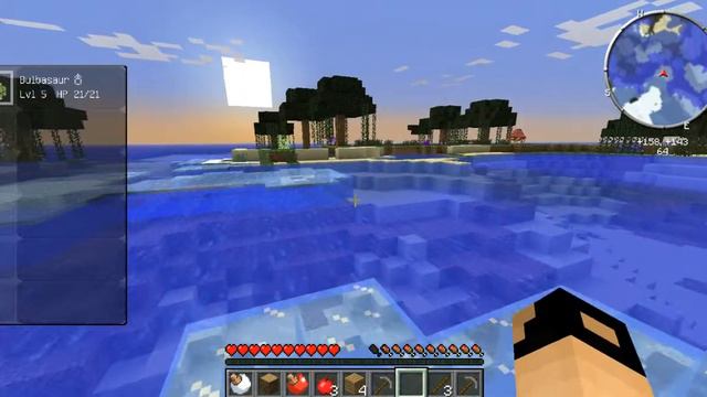 Lp.прохождения майнкрафт с модом Pixelmon (начальный тренер с другом) смотреть онлайн