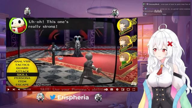ERISPHERIA reacciona "LA RELACIÓN ENTRE PERSONA Y SU SAGA PRINCIPAL" by Erick's Game Channel смотреть онлайн