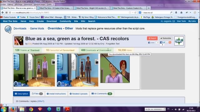 The Sims 3 TUTORIAL : How To Change The CAS Room Background смотреть онлайн