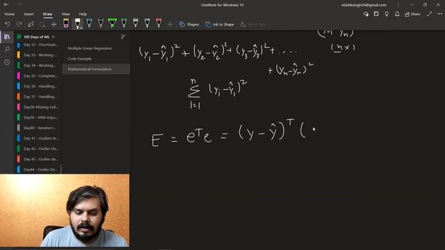 Multiple Linear Regression | Part 2 | Mathematical Formulation From Scratch смотреть онлайн
