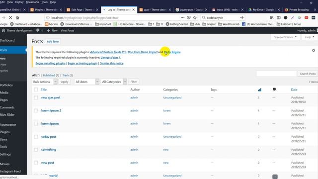 WordPress Ajax Step By Step - Part:5 смотреть онлайн
