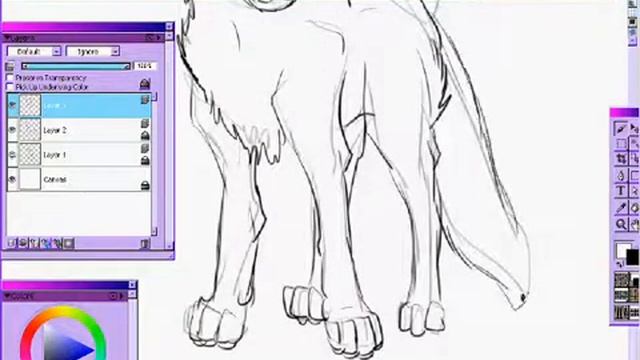 dog draw in painter смотреть онлайн