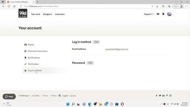 How To Change 99Designs Account Password (2022) смотреть онлайн