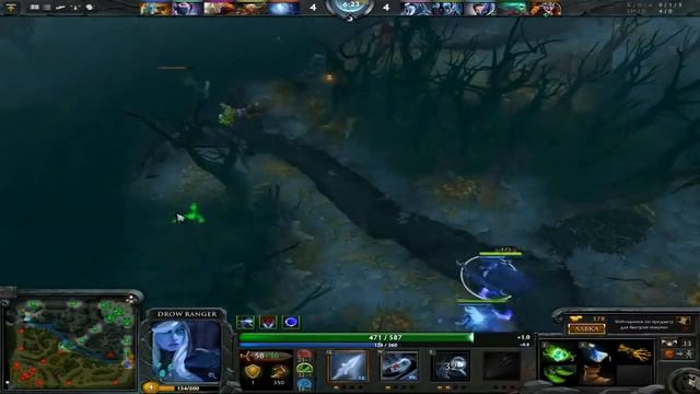 Топ Связка Dota 2 Drow Ranger+Venga+Luna смотреть онлайн
