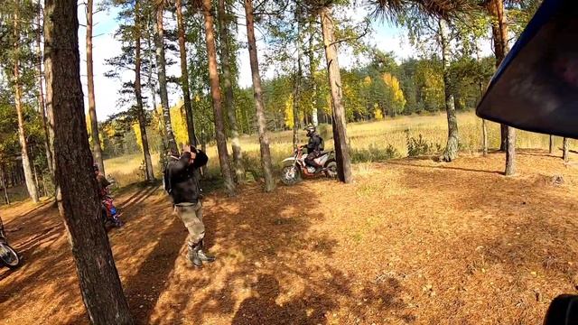 Китайские ЭНДУРО + золотая осень. смотреть онлайн