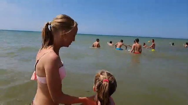 Я с родителями на море в Лазурном, Херсон - Море, Лазурное, Херсонская область, Херсон смотреть онлайн