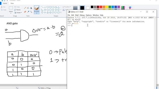 Python- Logical and operator Example смотреть онлайн