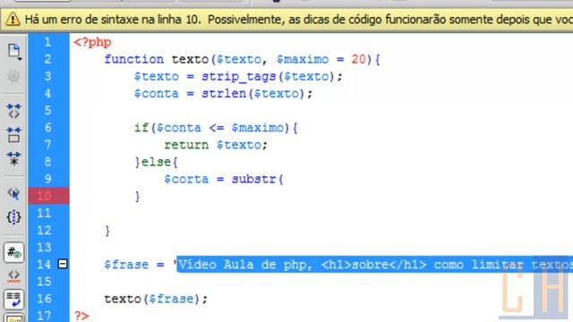 Limitando Textos com PHP смотреть онлайн