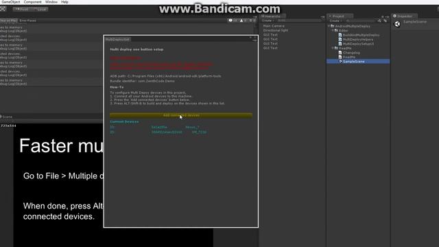 Unity - Build Once - Deploy on Multiple Androids смотреть онлайн