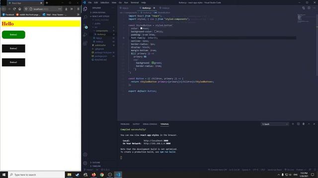 Styled Components Crash Course [Arabic] شرح смотреть онлайн