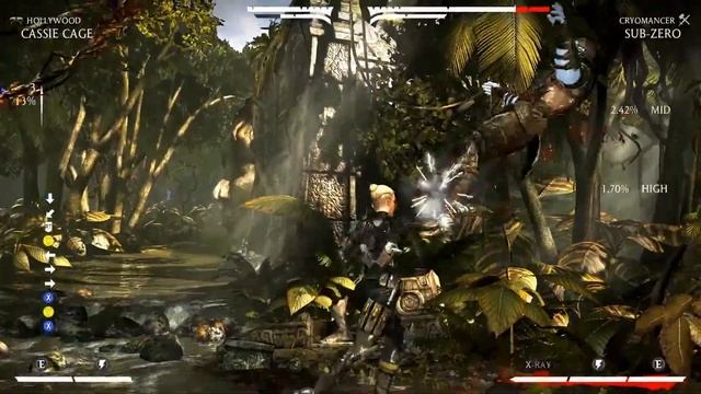 MK X Cassie beat armor and full combo смотреть онлайн