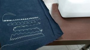 Janome Anna, как шьет? как шить двойной иглой?