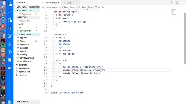 Week 1, Day 4 - Prop It Up/Putting It Together demo смотреть онлайн