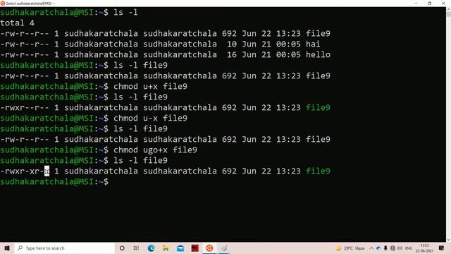 chmod command || File Permissions || UNIX || LINUX || Shell || Scripting || Programming |Change Mod смотреть онлайн