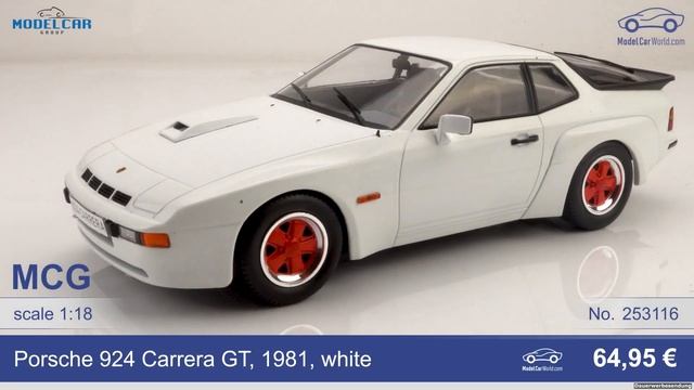 MCG - 1:18 Just arrived Porsche 924 Carrera GT смотреть онлайн