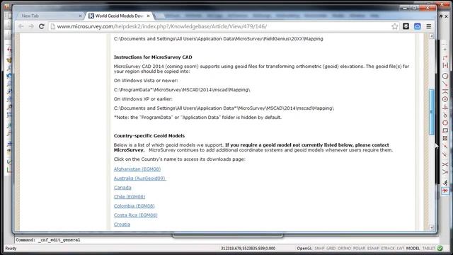 MicroSurvey CAD - Upgrade Tour 2014 - Coordinate System Engine смотреть онлайн