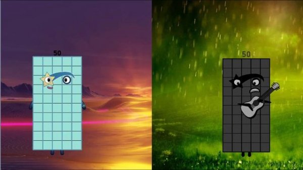 Uncannyblocks Band Pocoyo Different (1-100) VS REMASTERED. Who win?? | Infinity Cool Sound!