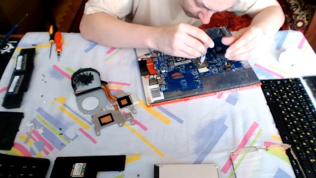 Disassembly Acer Aspire 5740G 5740 5340 334G64Mn MS2286 смотреть онлайн