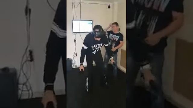 Играем в лыжи Fancy Skiing VR HTC VIVE смотреть онлайн