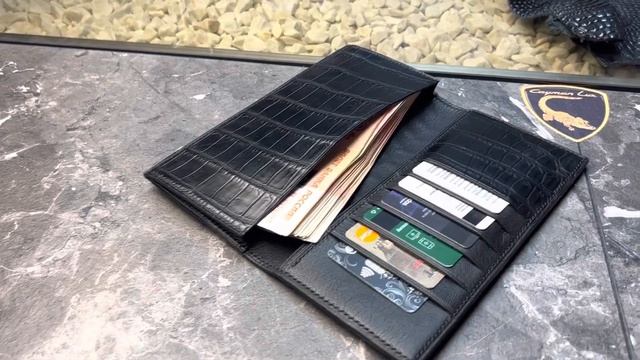 Портмоне из кожи Крокодила смотреть онлайн