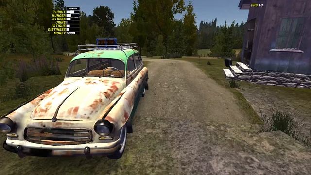 My Summer Car i founded a abandoned car.LiveStream смотреть онлайн