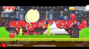 RED BALL 4: 500 RED GOLD BLACK BALL VS 500 BLACK NINJA FACTORY BOSS 'FUSION BATTLE' VOLUME 1,2,3