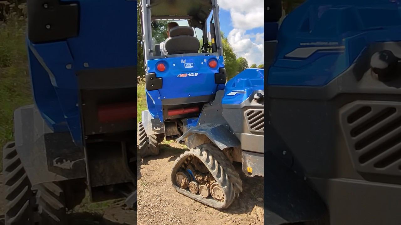 Ротоватор на минипогрузчик #фермер #минипогрузчик #tractor #ротоватор #agriculture #shorts смотреть онлайн