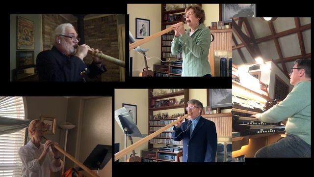 Regent Square Alphorn Quartet with Organ, arr. by William G. Rose смотреть онлайн
