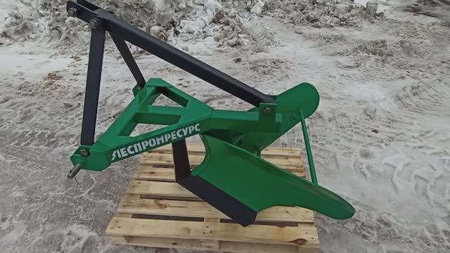 Плуг лесной легкий ПЛЛ-1,4 Леспромресурс - обзор смотреть онлайн