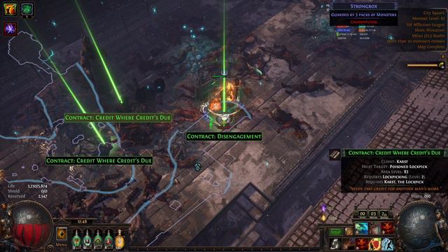 PoE 3.23 (Affliction) - Heist Contract dupe смотреть онлайн