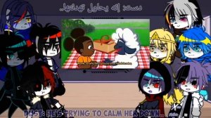 Sans aus react to Amanda The Adventurer??||[1/?]||[EN/AR]|| :)