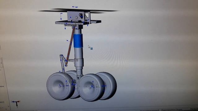 Ту-16 основная стойка шасси. V3 смотреть онлайн