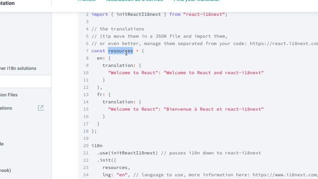internationalization with i18n using React JS Arabic version смотреть онлайн