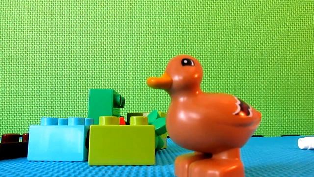 Лего дупло 10581 Уточки в лесу/LEGO DUPLO 1581 Forest Ducks unboxing смотреть онлайн