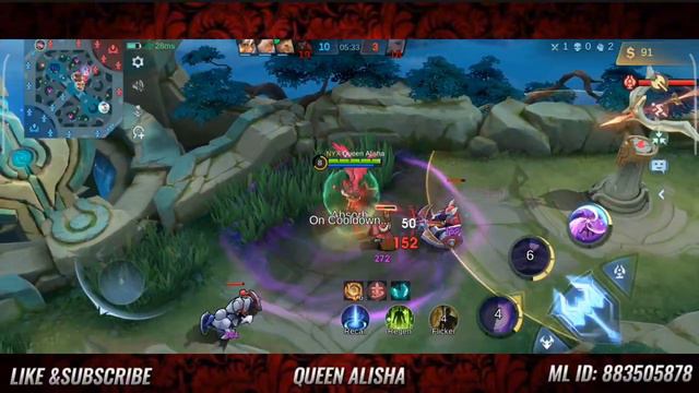 ALICE BEST COMBO BUILD TUTORIAL!! (1 HIT DELETE)| MLBB смотреть онлайн